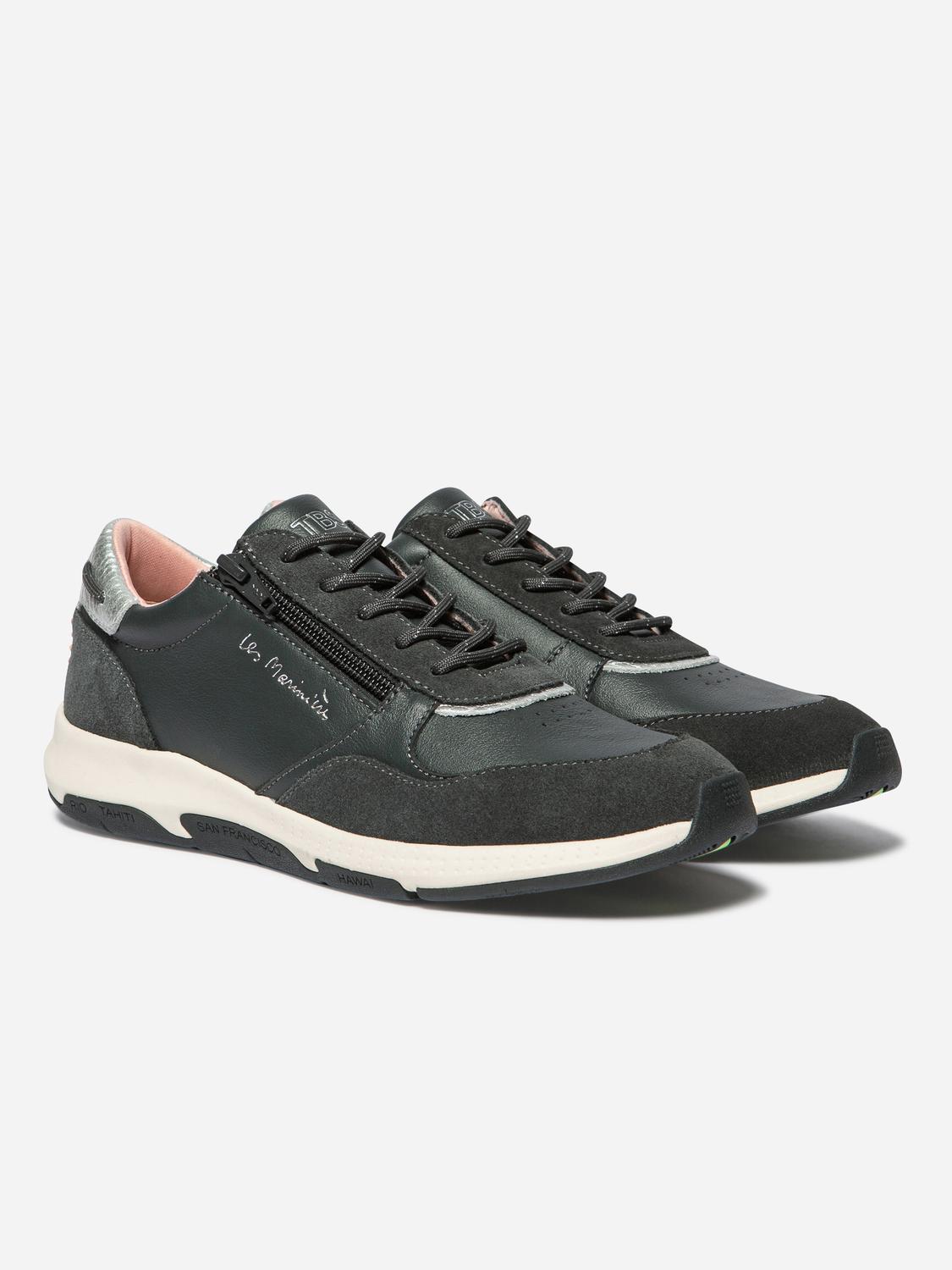 Tennis Suede Anthracite JAZAZIP Tennis Suede Anthracite JAZAZIP