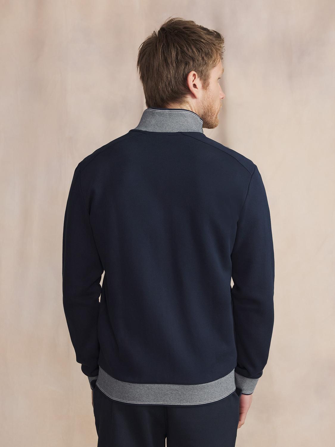 Gilet Homme Col Montant Bleu LOANNGIL Gilet Homme Col Montant Bleu LOANNGIL