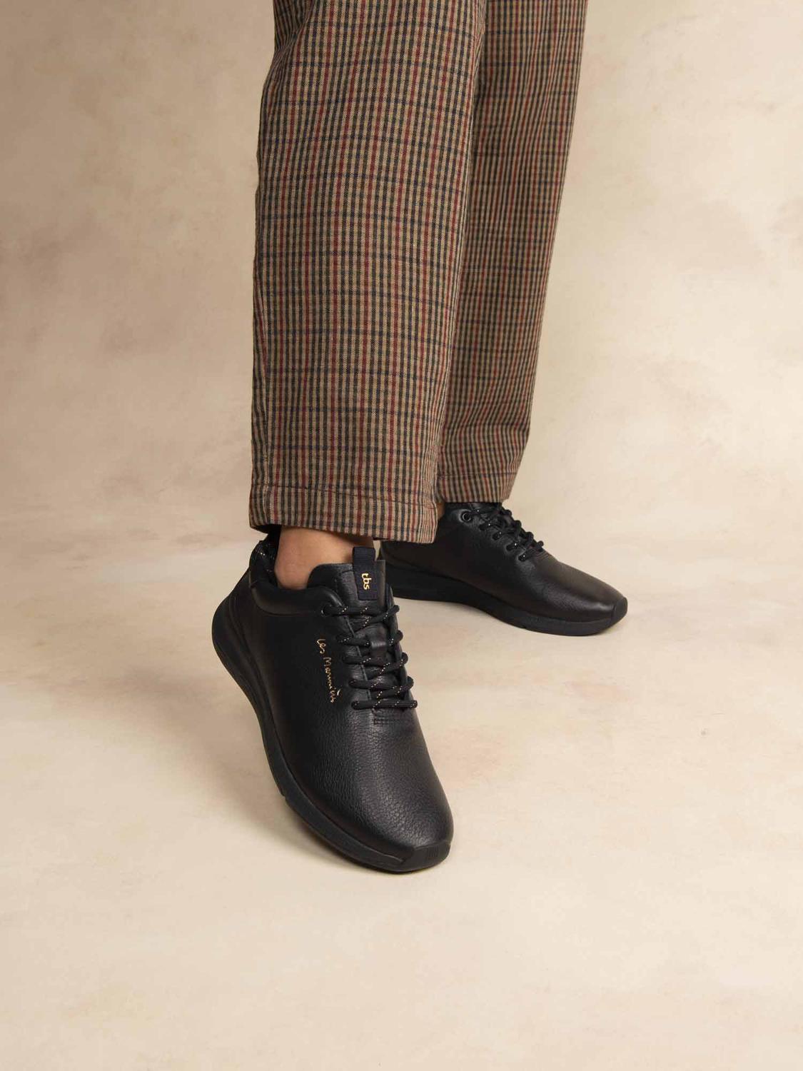 Sneakers Women Comfort Leather Navy
