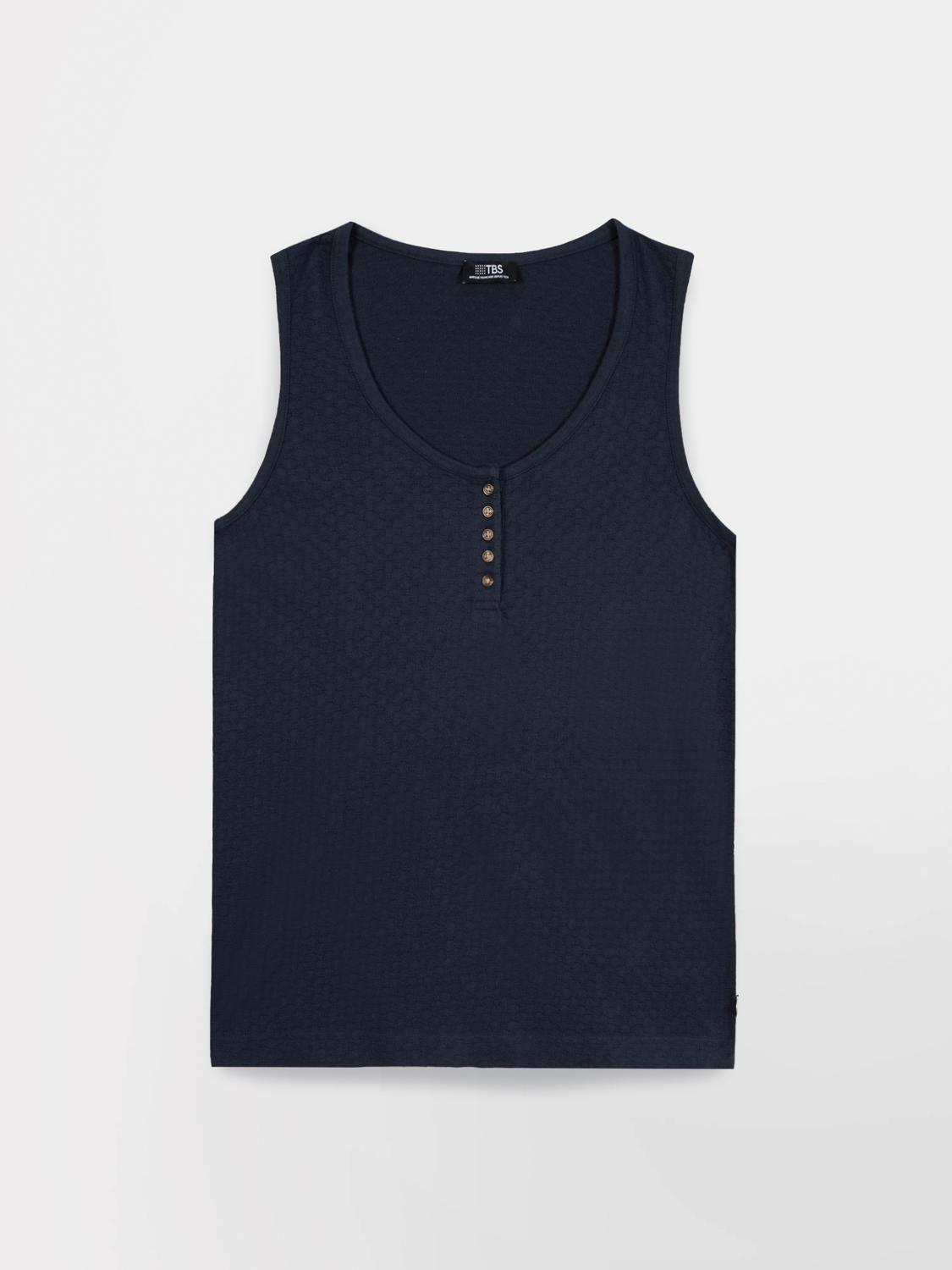 Tee-shirt en maille femme navy ROMMYDEB