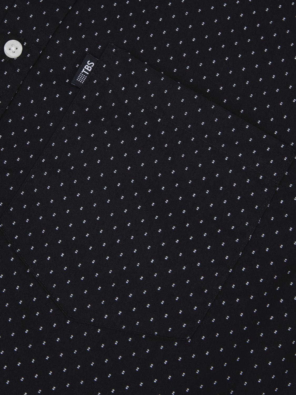Chemise Noir Manches Longues Noir WALIDCHE
