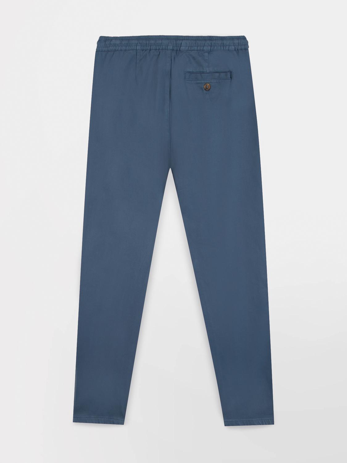 Pantalon Femme Cordon de resserrage Ceinture Elastiquée Bleu Regate SINTAJOG