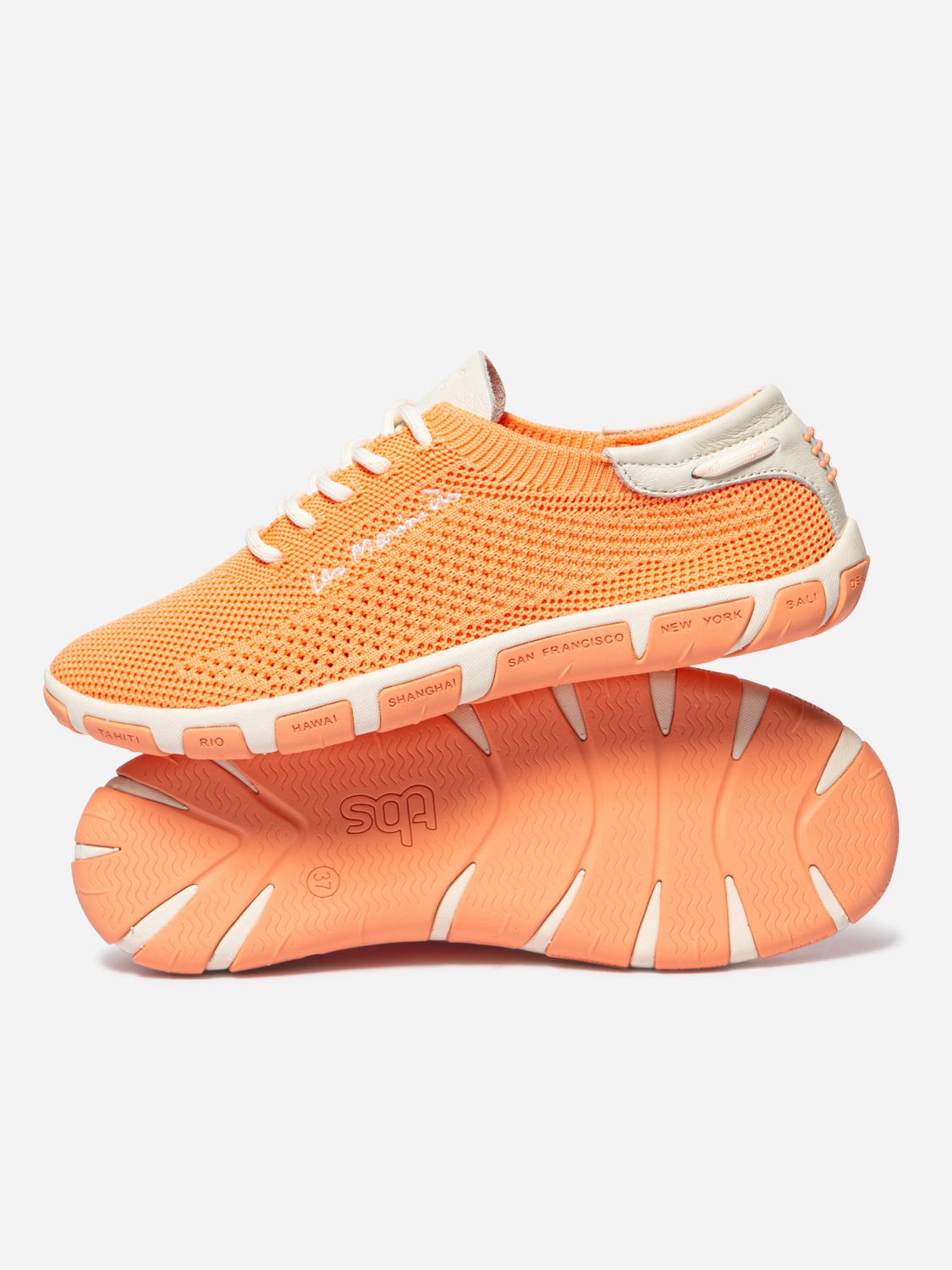 Tennis en toile femme abricot clair JAZARIA