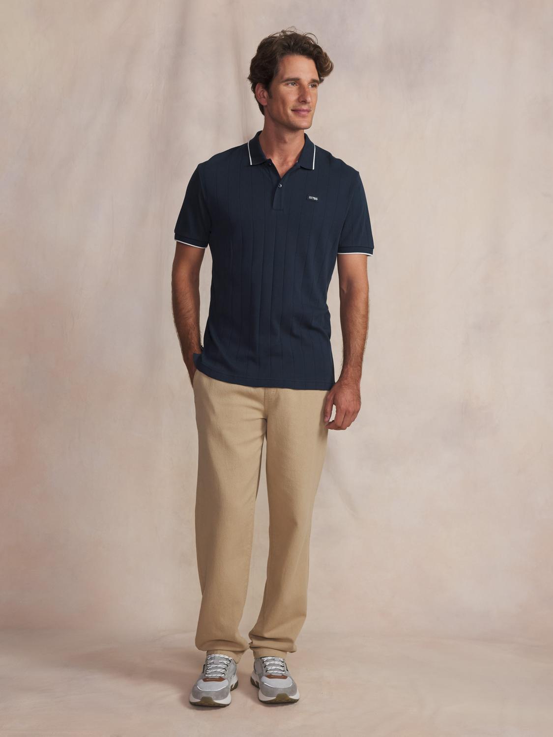 Polo homme navy SIMEOPOL