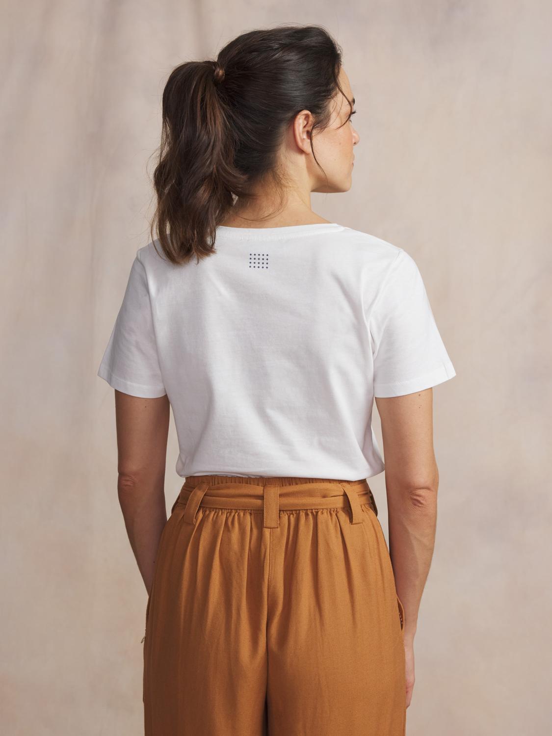 Tee-shirt en maille femme arctique SABBATEE