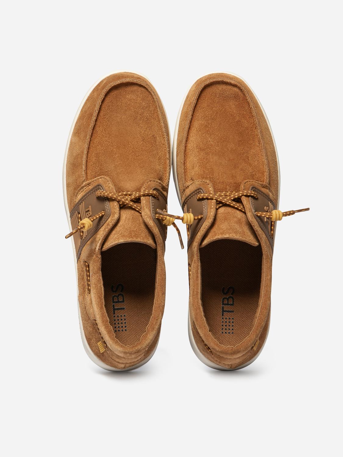 Chaussures Bateau Homme Textile Légères Caramel GEOBOAT Chaussures Bateau Homme Textile Légères Caramel GEOBOAT