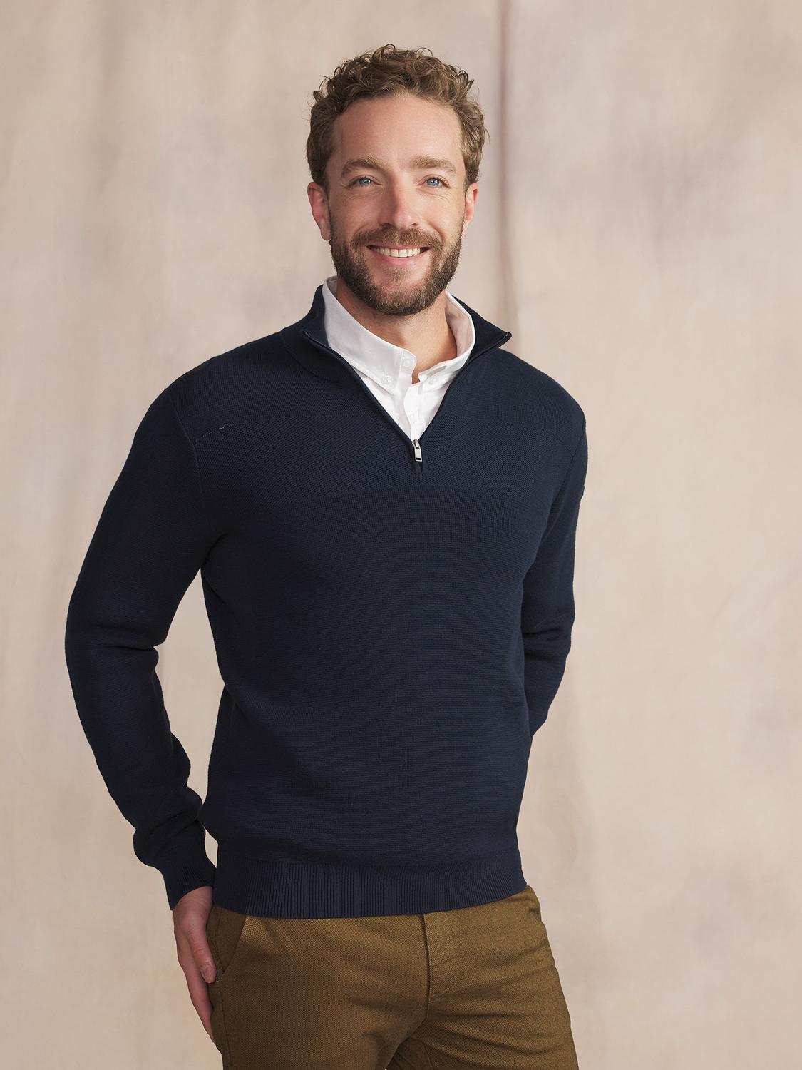 Pull Marine Manches Longues Bleu NOUVICAM Pull Marine Manches Longues Bleu NOUVICAM
