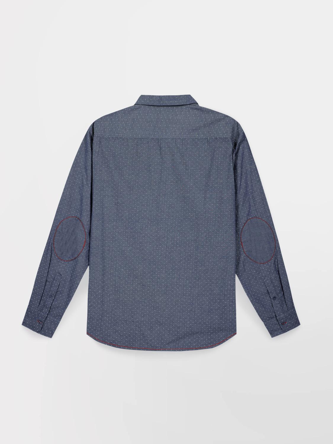 Chemise Indigo Manches Longues Bleu ORLANCHE Chemise Indigo Manches Longues Bleu ORLANCHE