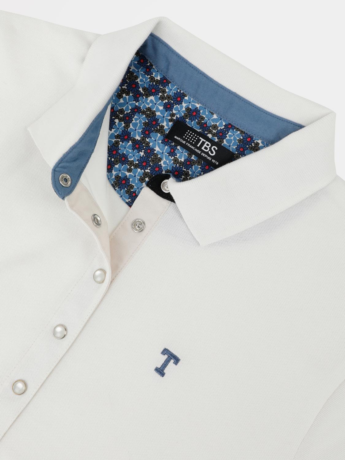 Polo Manches Courtes Blanc LEYLAPOL Polo Manches Courtes Blanc LEYLAPOL