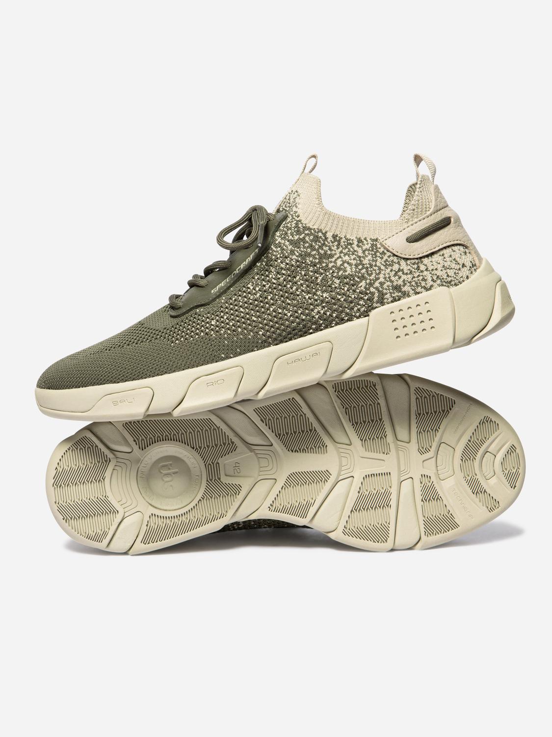 Tennis en toile homme sable et cactus JAZSAIL