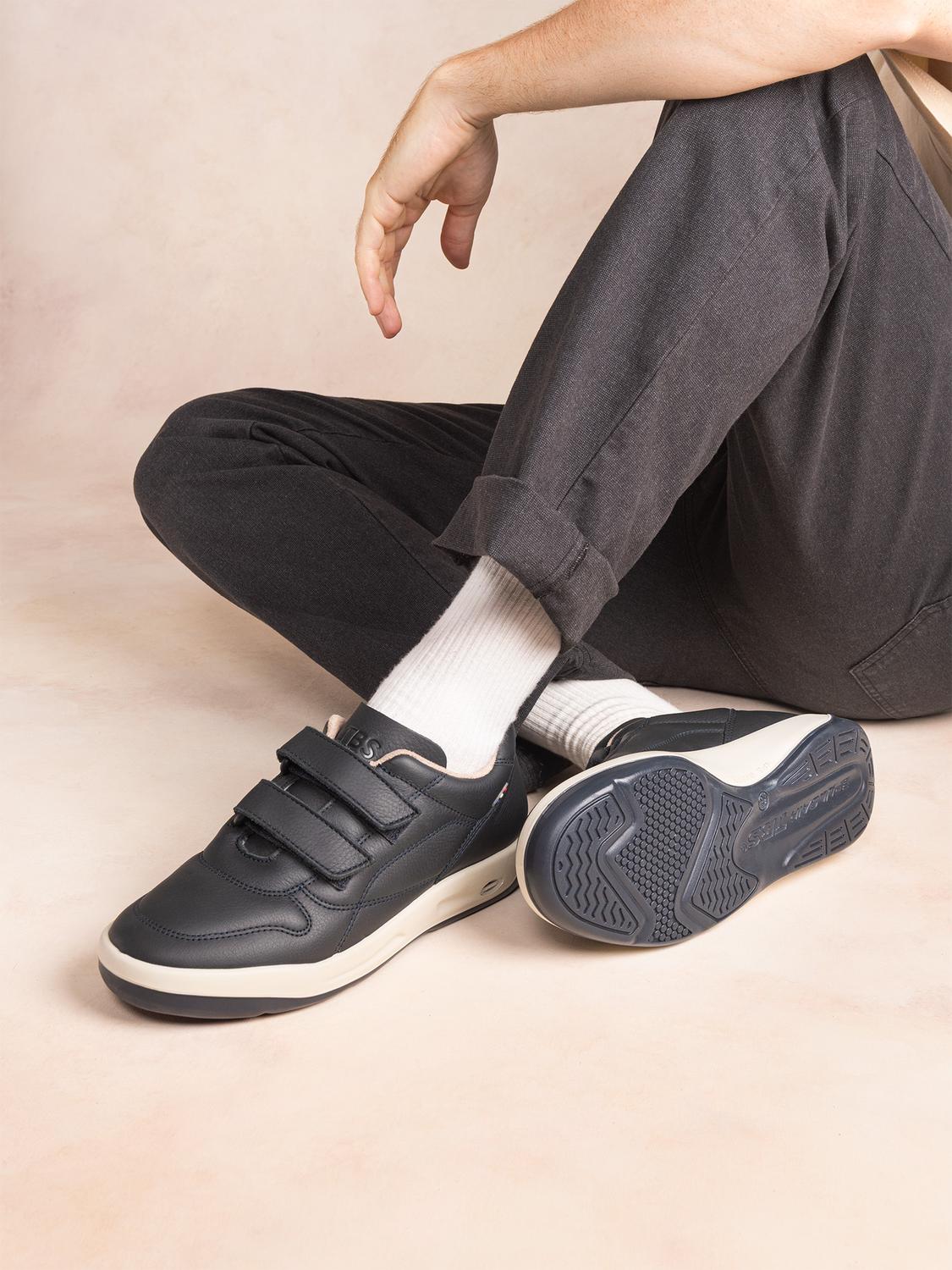 Sneakers Men Comfort Made in France Blue ARCHER