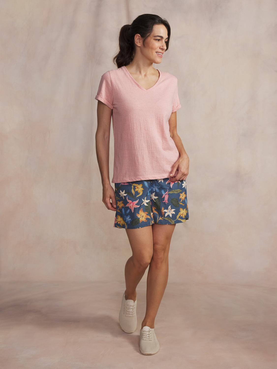 Tee-shirt en maille femme orchidee ADINATEE