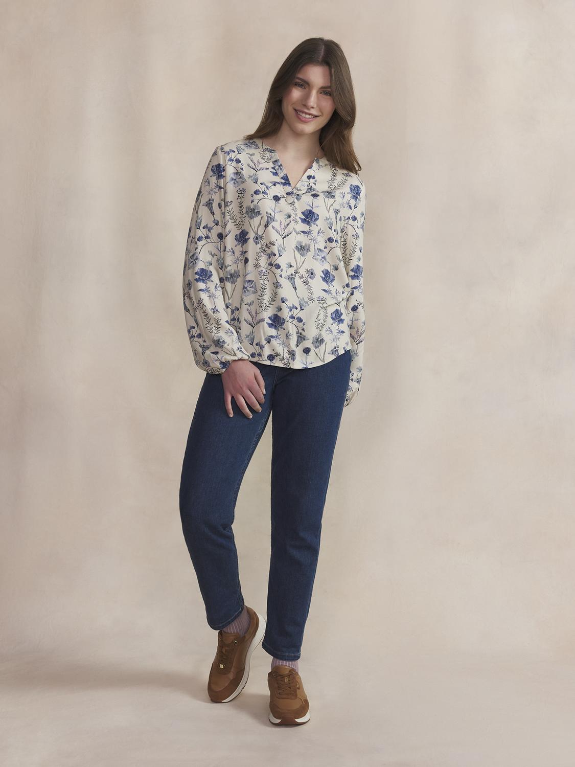 Blouse Femme Beige NOEMAMIS