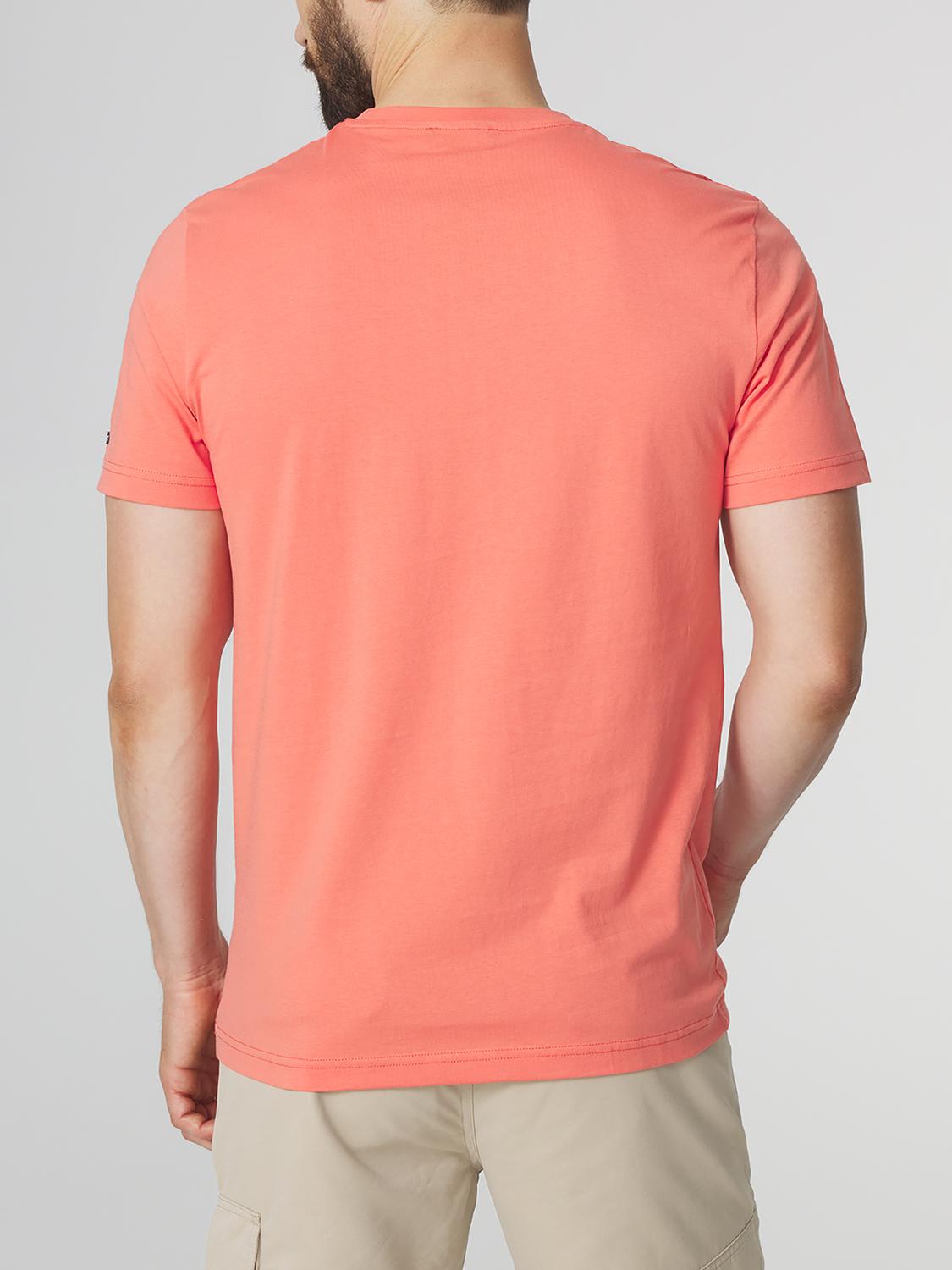 T-shirt Homme Coupe Ajustée Jersey Rouge SOHANTEE