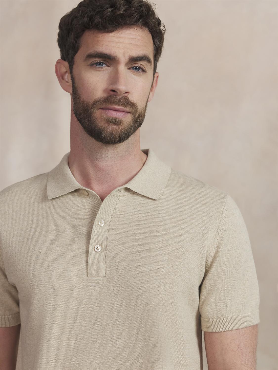 Polo Homme Beige ARIONPOL