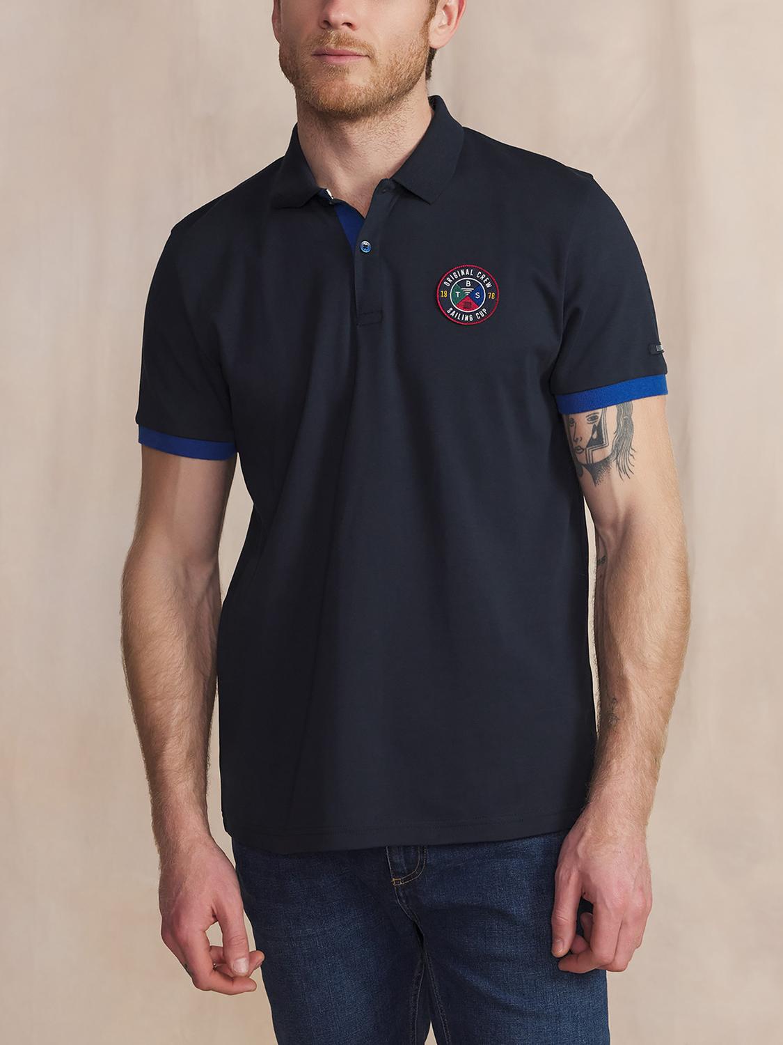 Polo Manches Courtes Bleu VALDEPOL