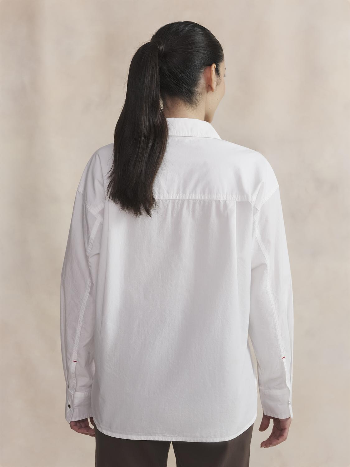 Chemise Femme Coton Blanc ERINANEW