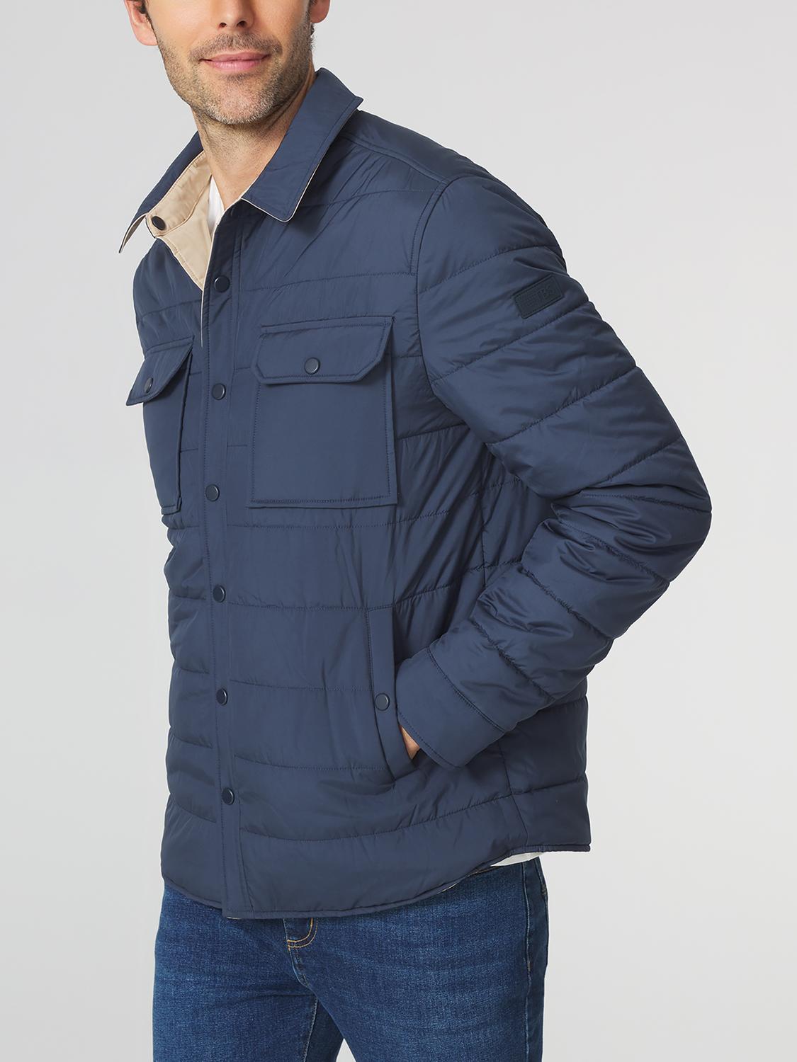 Blouson Homme Doublé Poche Intérieur Beige RENCHSUR