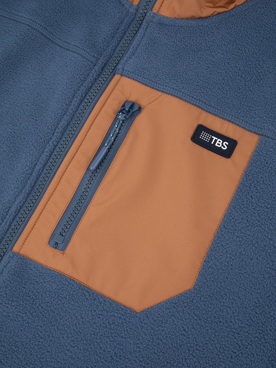 Polaire homme sans manche bleu CADENSAN