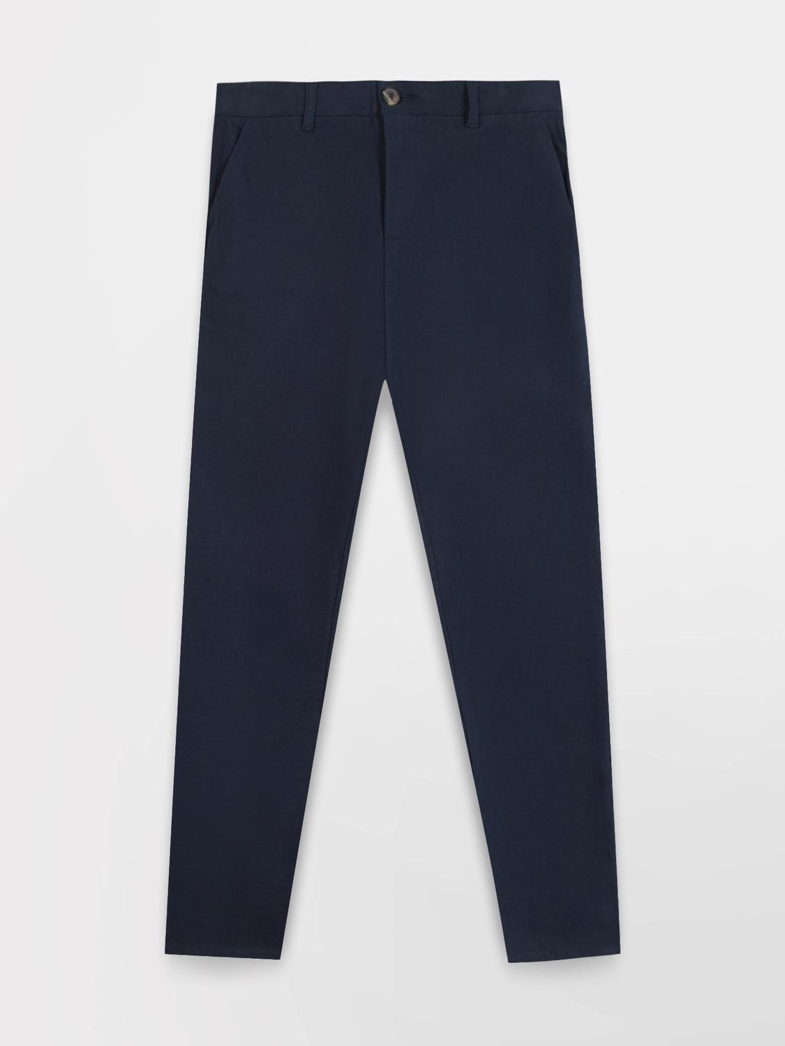 Chino homme bleu marine PAVLOPAN