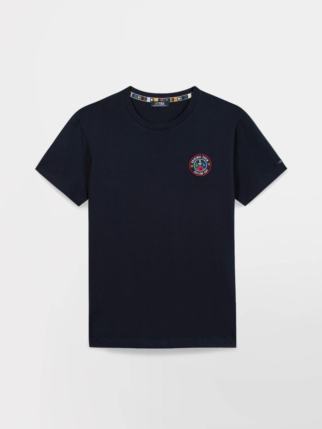 T-Shirt Manches courtes Marine Manches Courtes Bleu IZZARTEE T-Shirt Manches courtes Marine Manches Courtes Bleu IZZARTEE