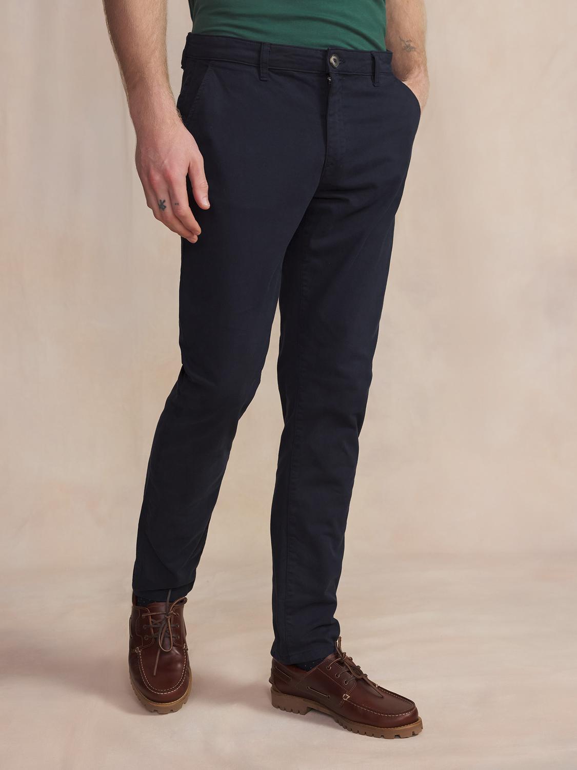 Pantalon Chino Homme Coton Recyclé Bleu FILAOFAN Pantalon Chino Homme Coton Recyclé Bleu FILAOFAN