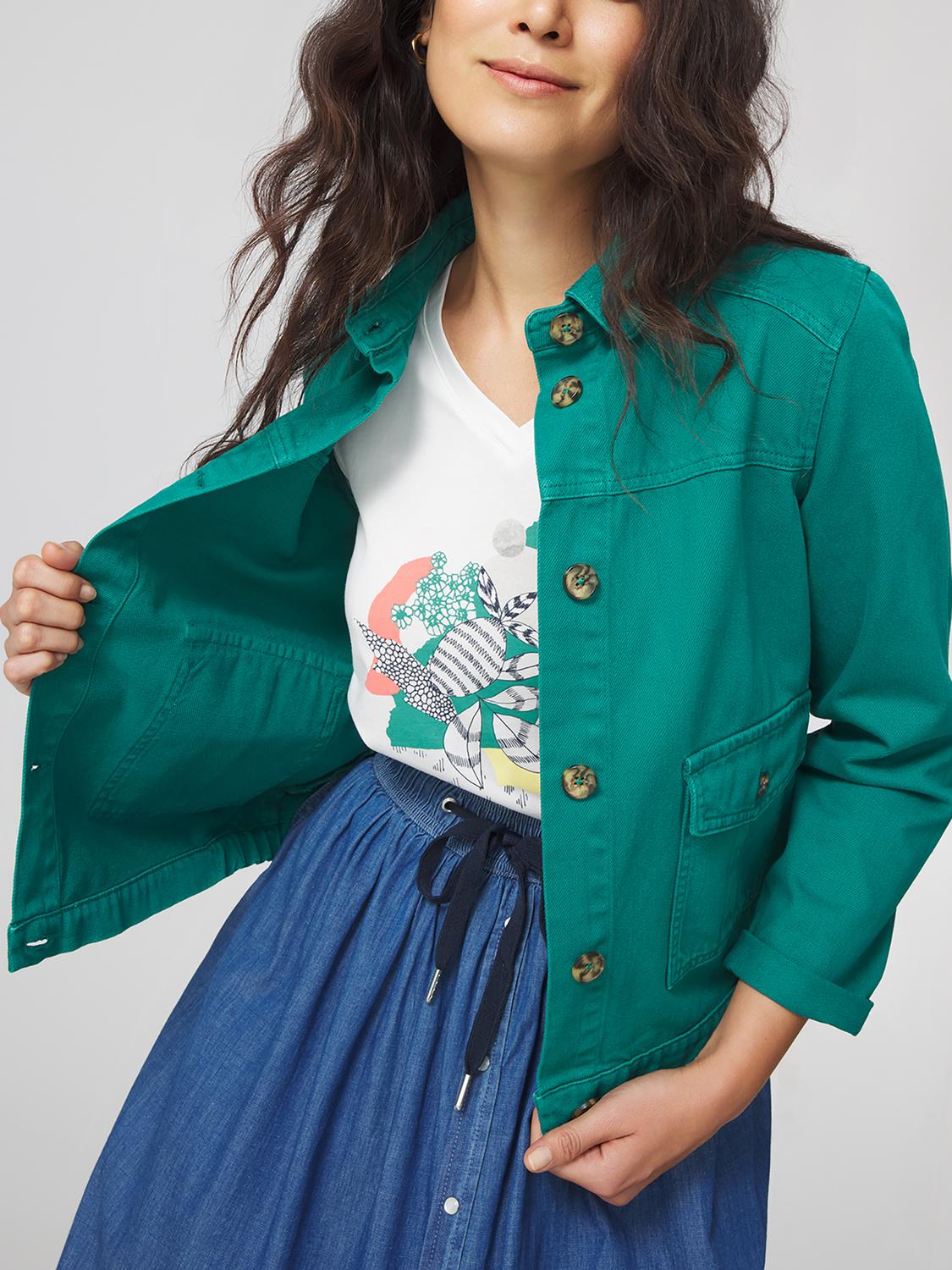 Veste Femme Boutonnée Vert MADIEVES