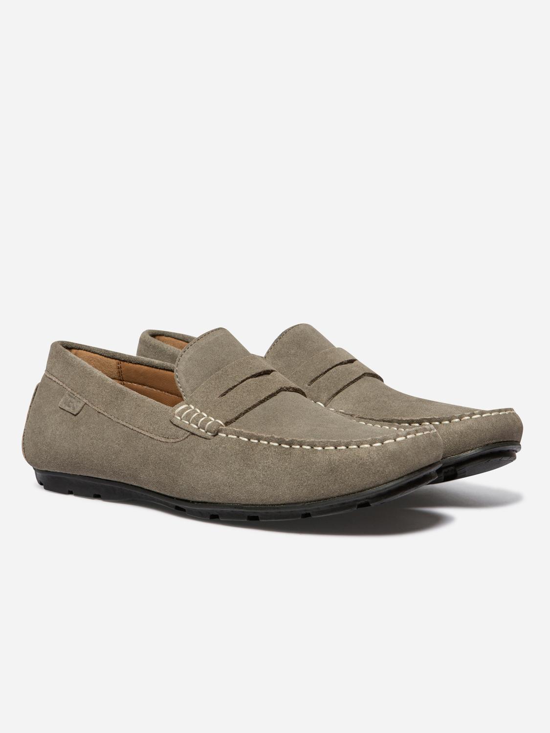 Mocassins homme kaki SADILAC