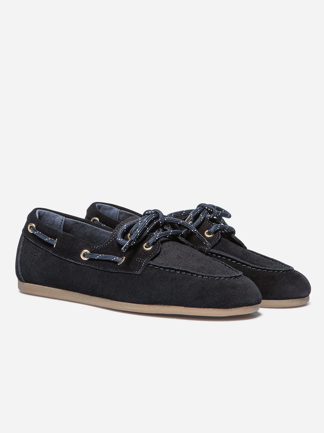 Chaussures bateau femme navy MORICIA
