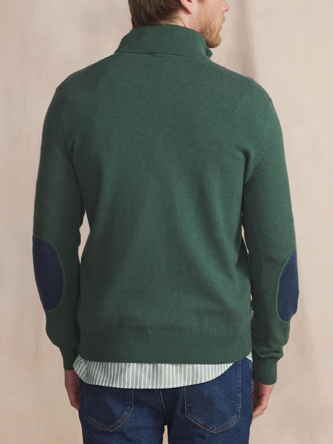 Pull Homme Col Camionneur Bleu MALIKCAM