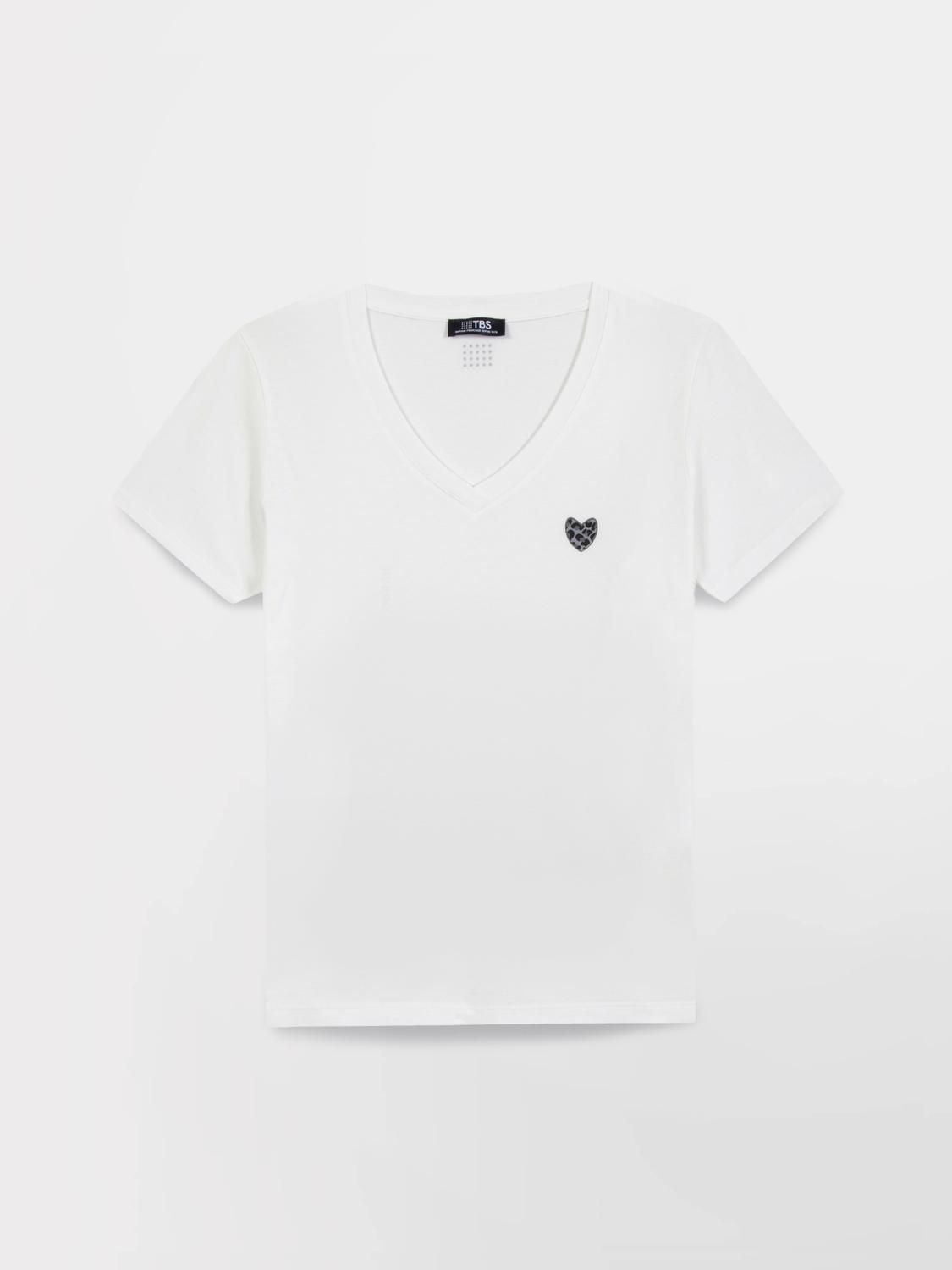 Tee shirt femme blanc SILMITEE