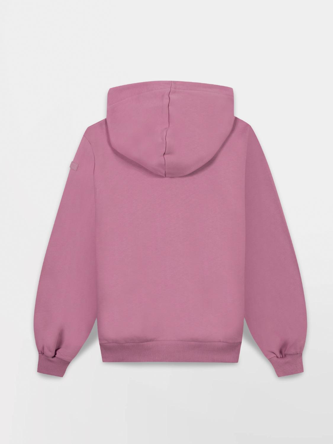 Sweat à capuche Zip Pivoine Debrazip