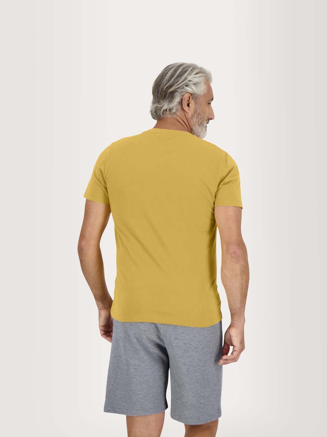 Tee Shirt Homme Coton Biologique Jaune