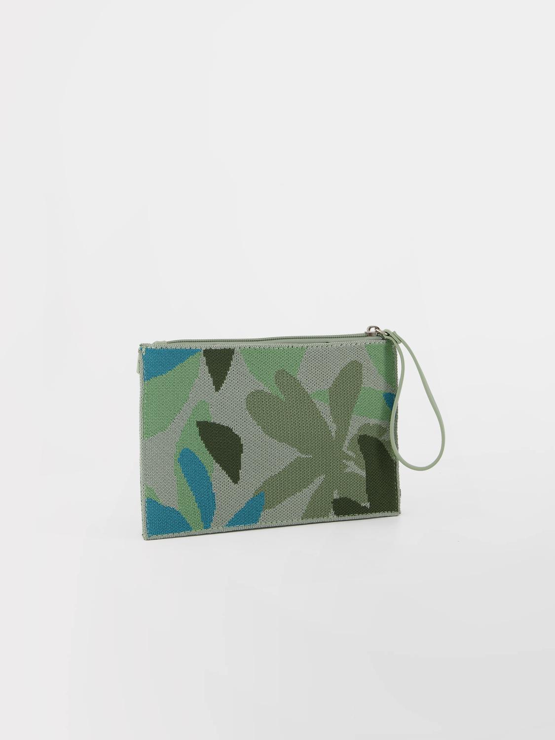 Accessoire femme feuille argile JAZAMI