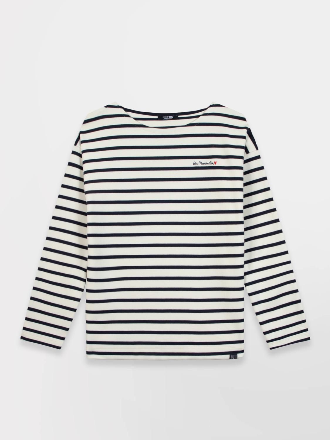 Marinière femme bleu CLEMENCE Marinière femme bleu CLEMENCE
