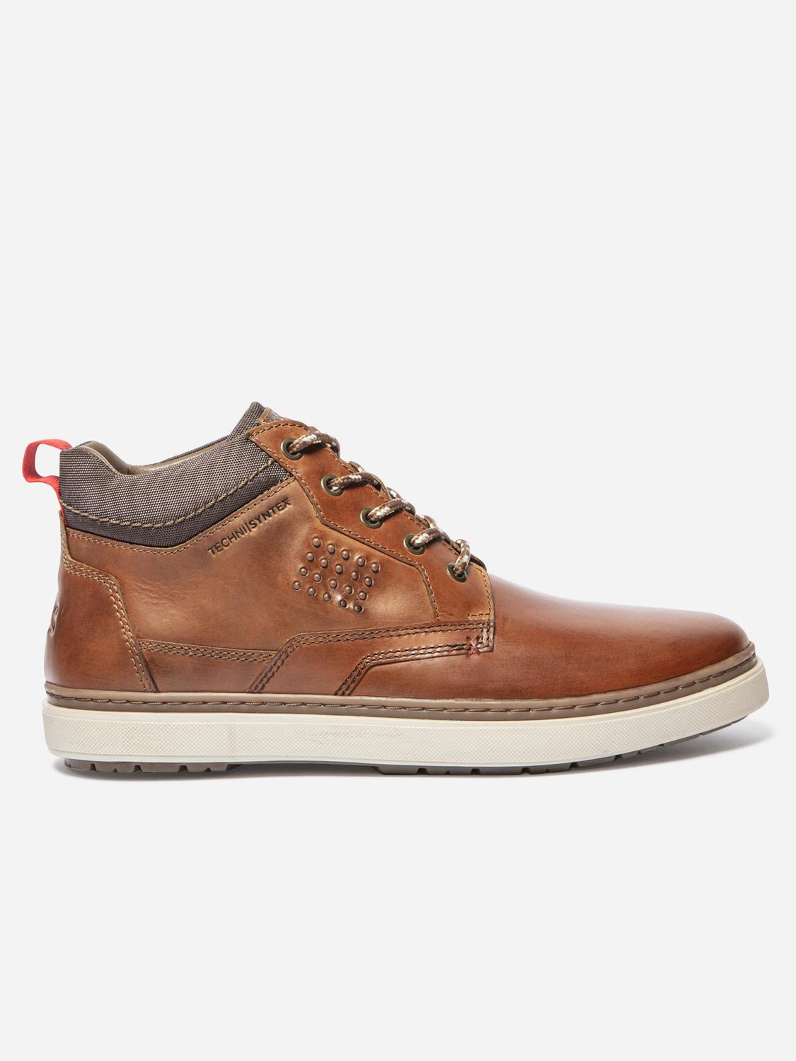 Bottines Homme Cuir Cognac BERNNIE