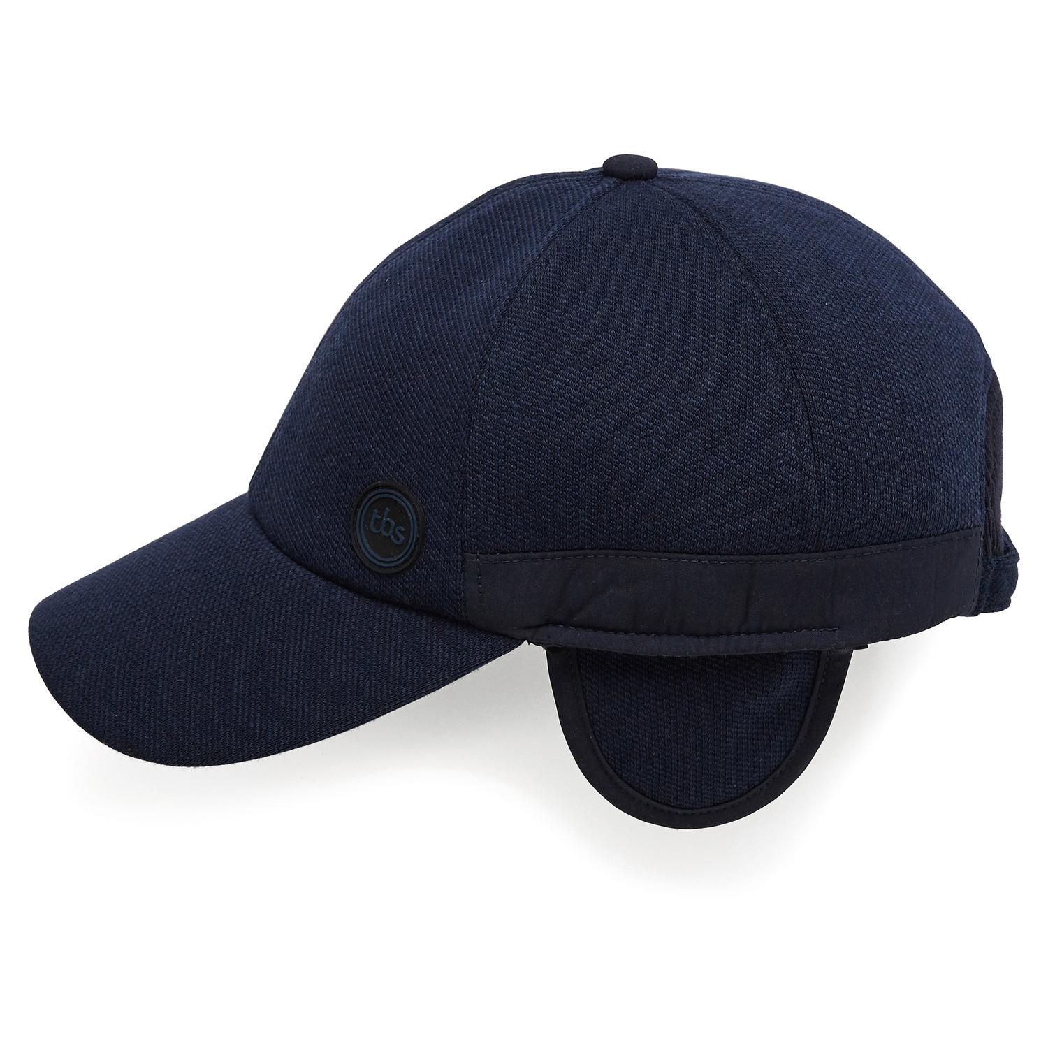 Casquette Homme Oreilles Polaire Bleu Marine TEKOPAS Casquette Homme Oreilles Polaire Bleu Marine TEKOPAS