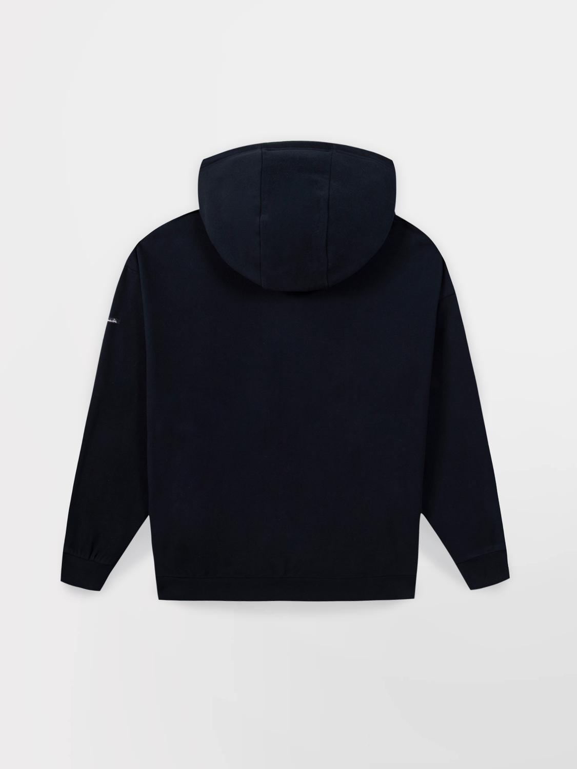 Sweat Col Camionneur Femme Marine SOLYACAM