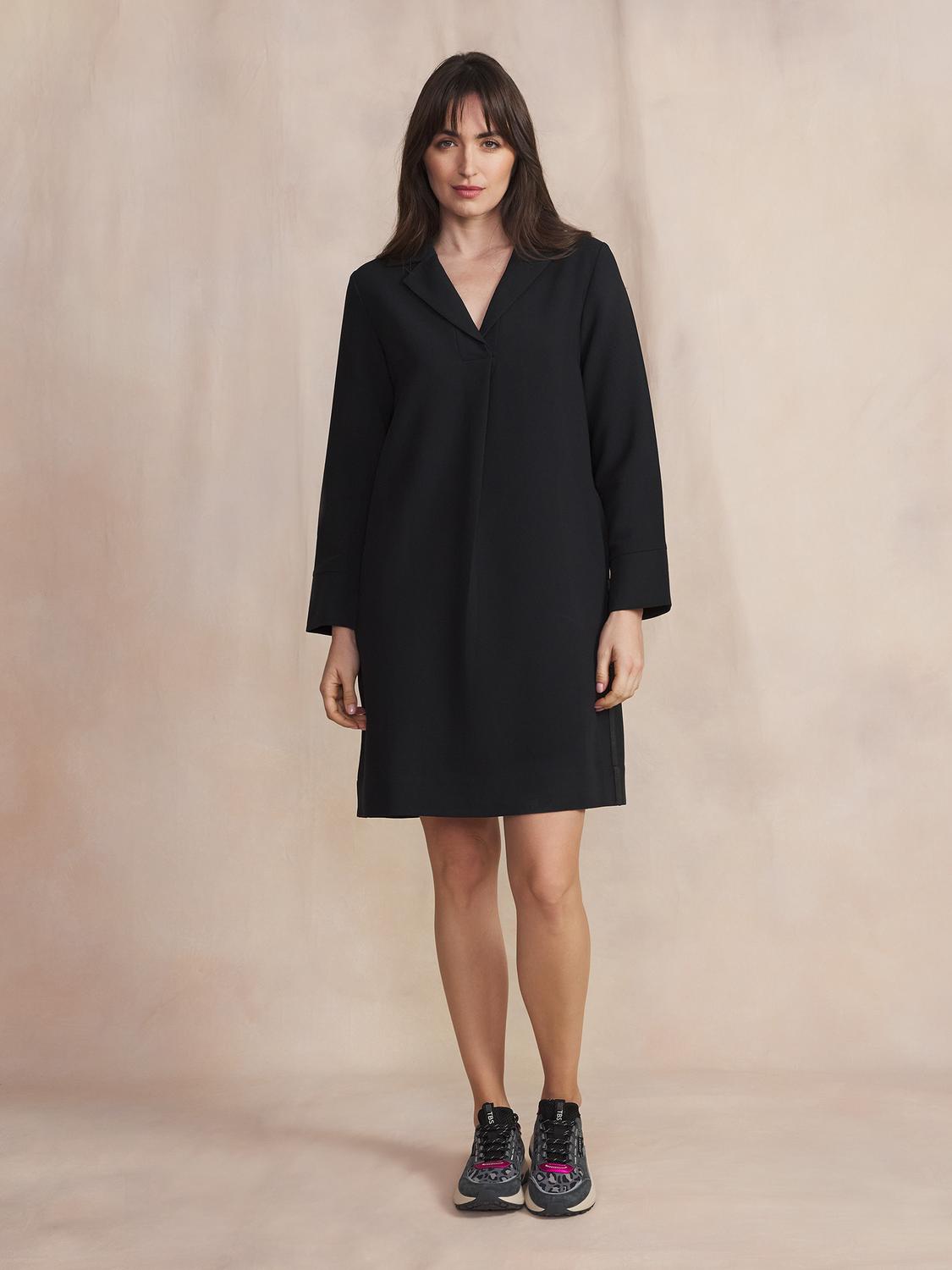 Robe Noir Manches Longues Noir NOLWEROB