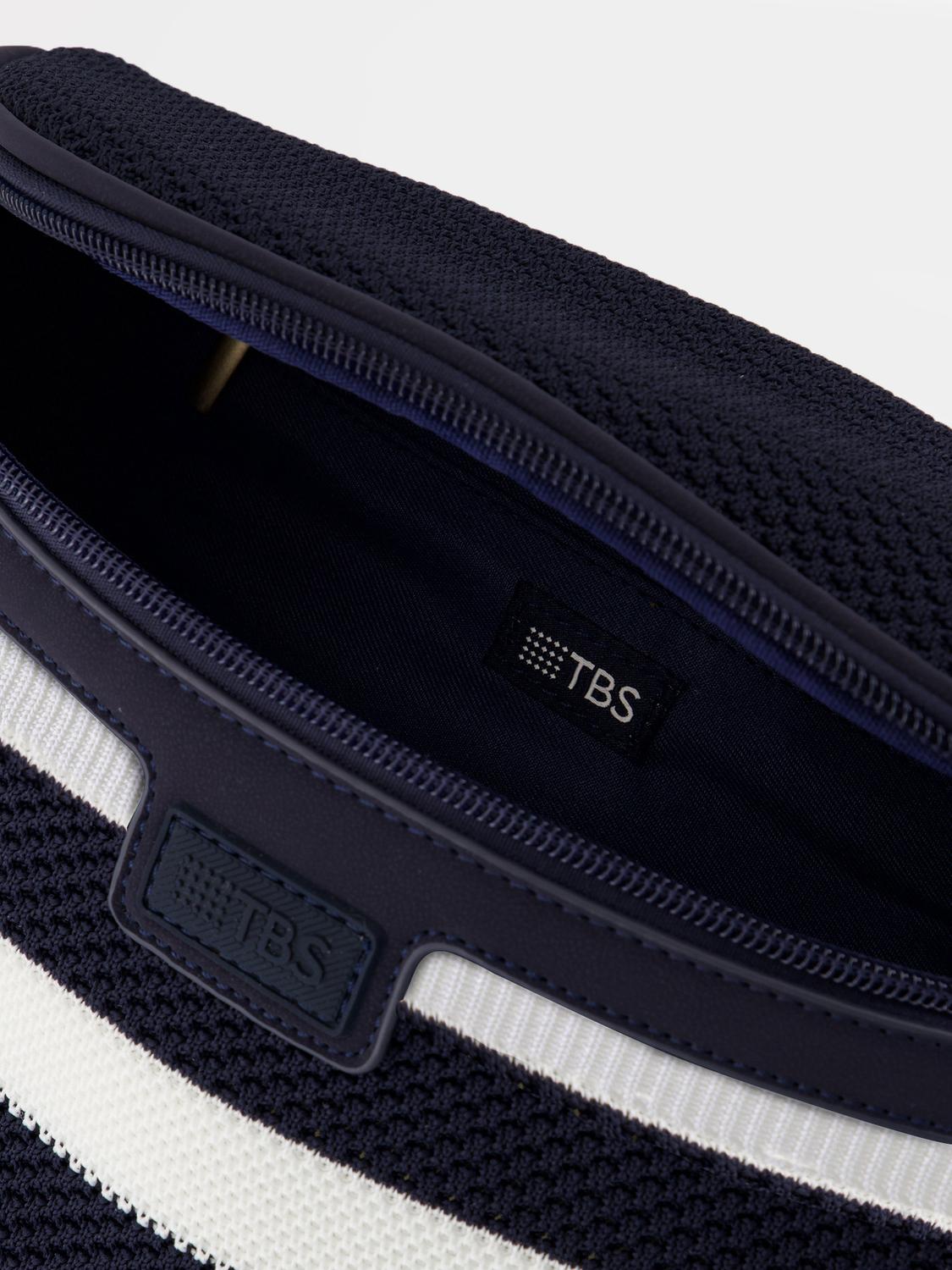 Sac banane femme raye marine JAZABAN