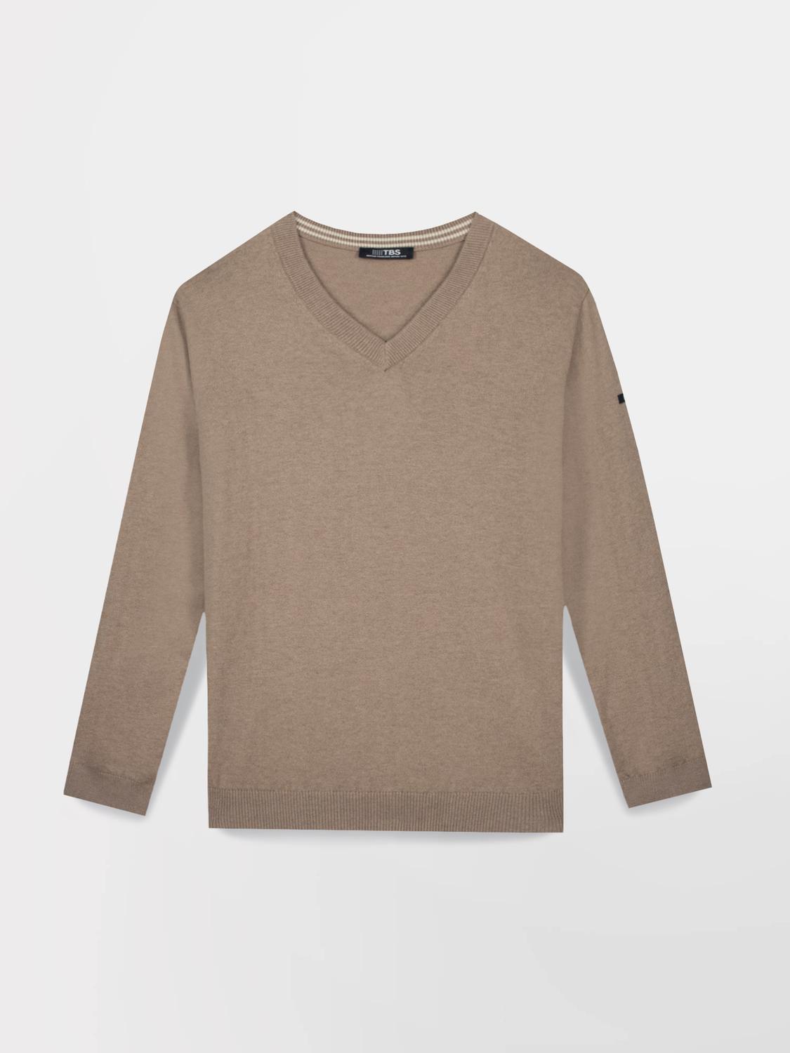 Pull Homme Beige MALIKVER