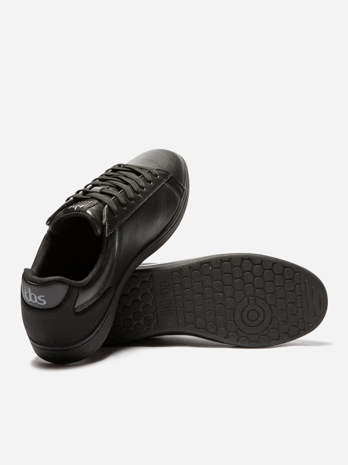 Baskets Homme Zippées Dessus Cuir Noir LAURICK