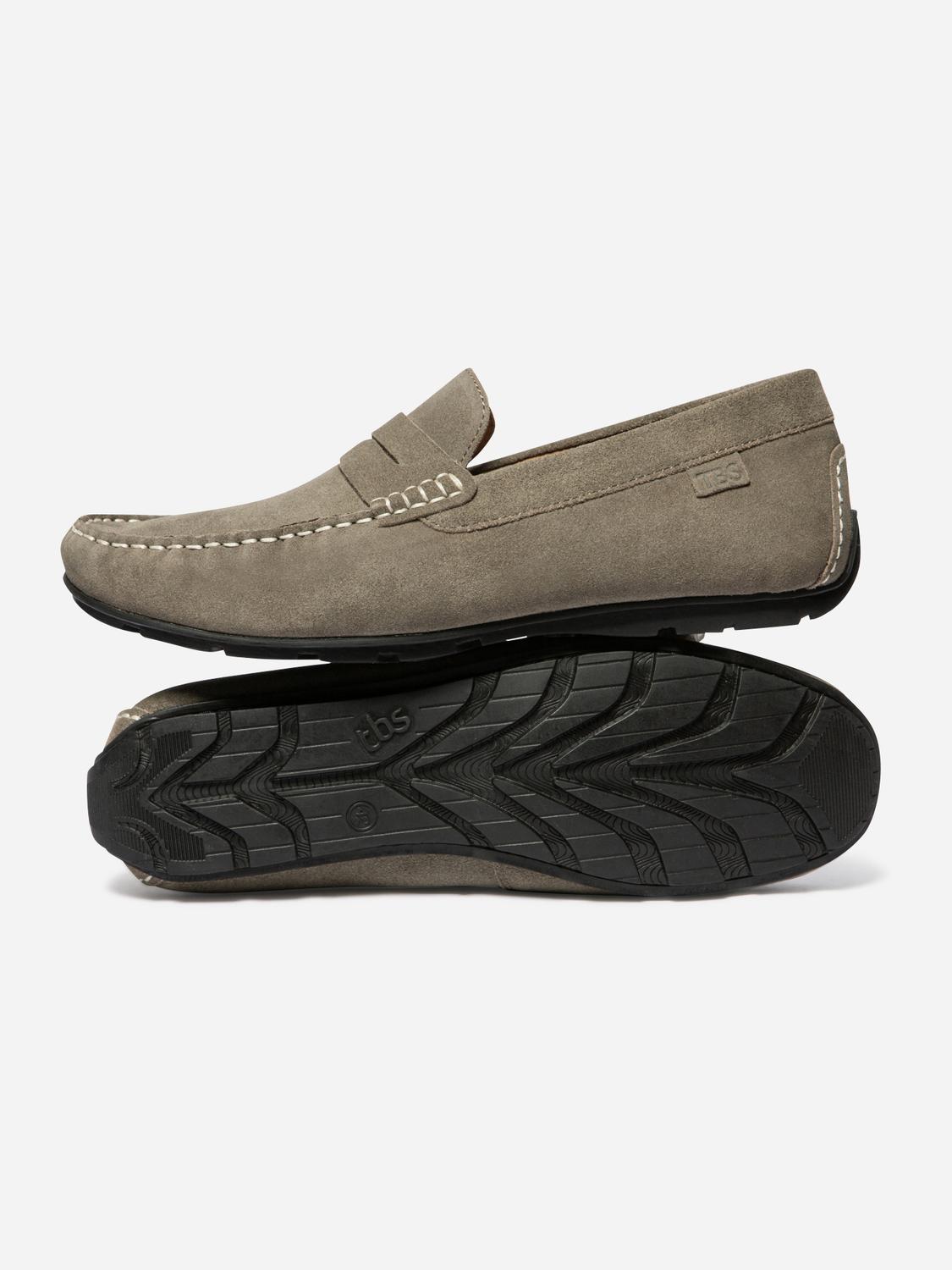 Mocassins homme kaki SADILAC