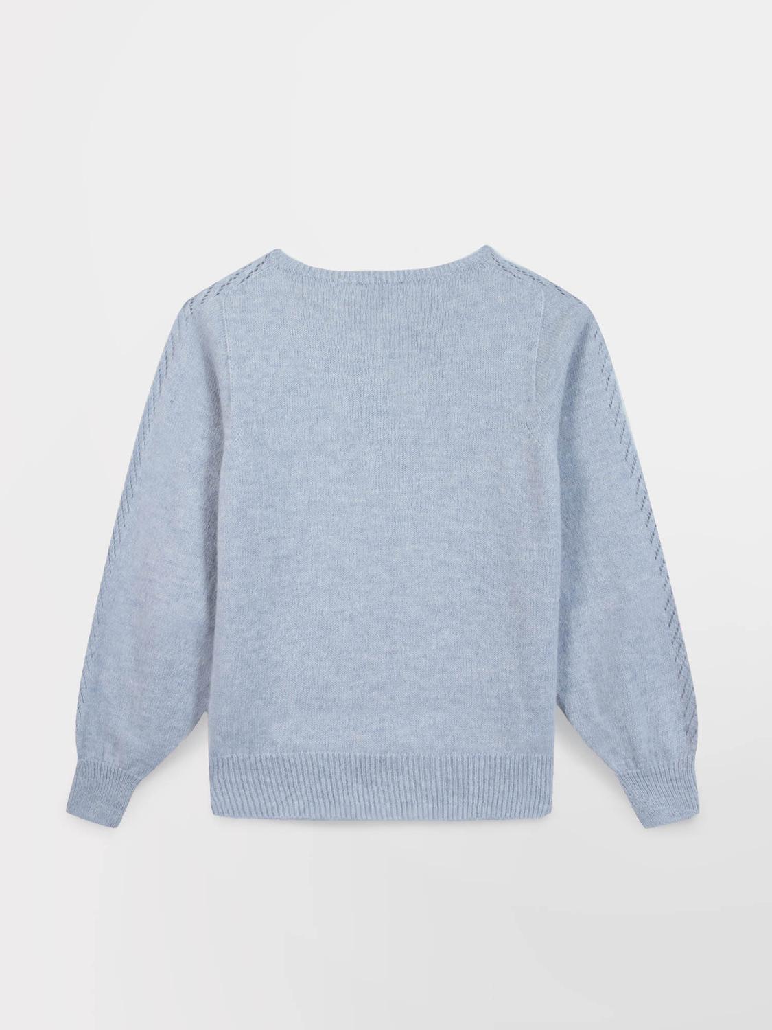 Pull fabriqué en France bleu Victoire