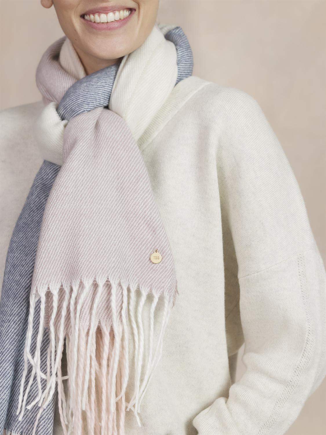 Echarpe Femme Textile Camaieu Coquillage BIGERCHA
