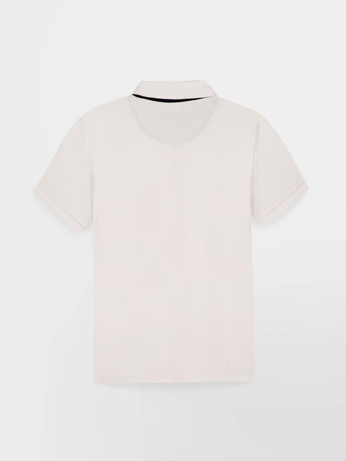 Polo Manches Courtes Blanc LEYLAPOL Polo Manches Courtes Blanc LEYLAPOL