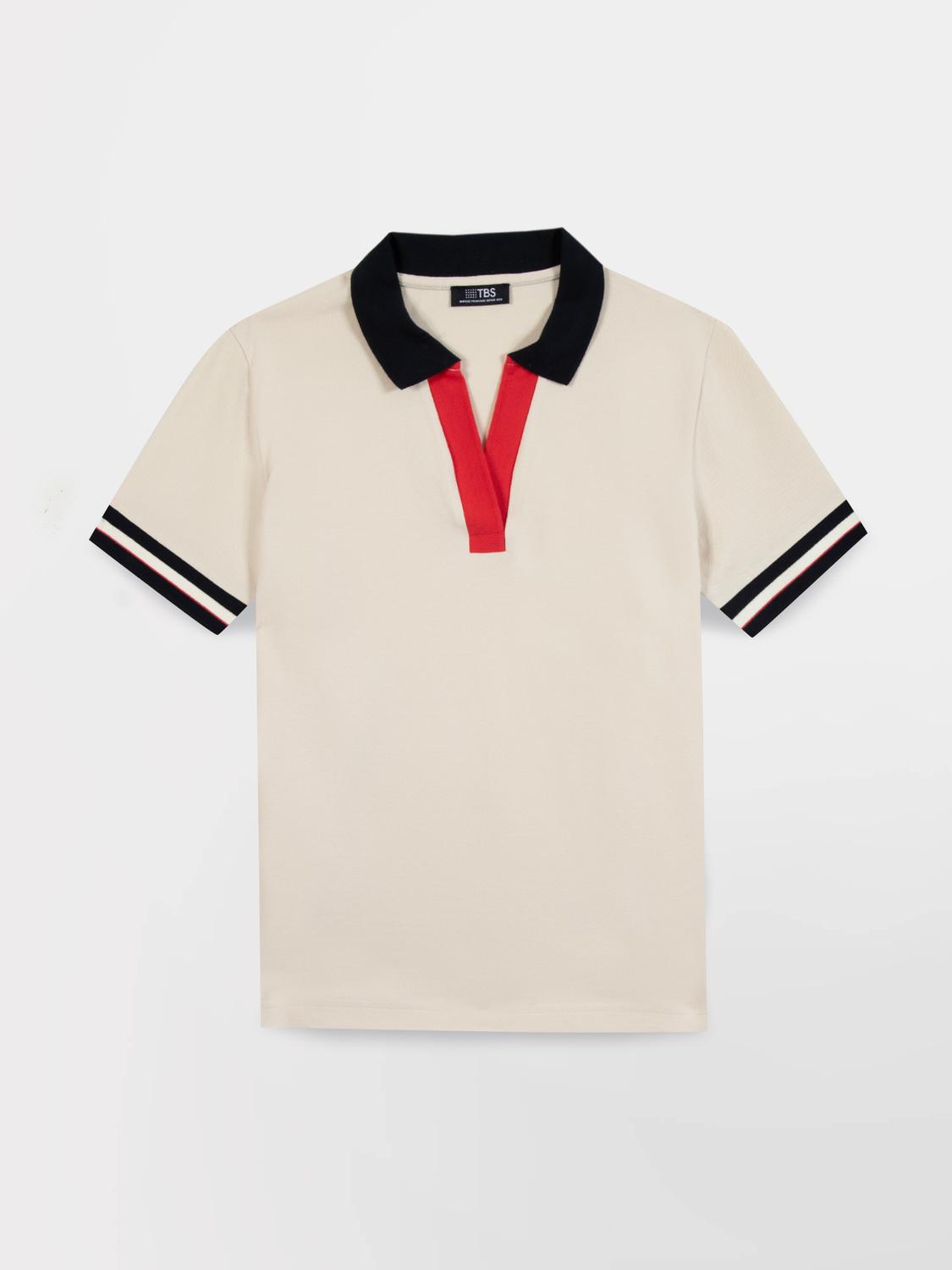 Polo femme craie MAGGYPOL