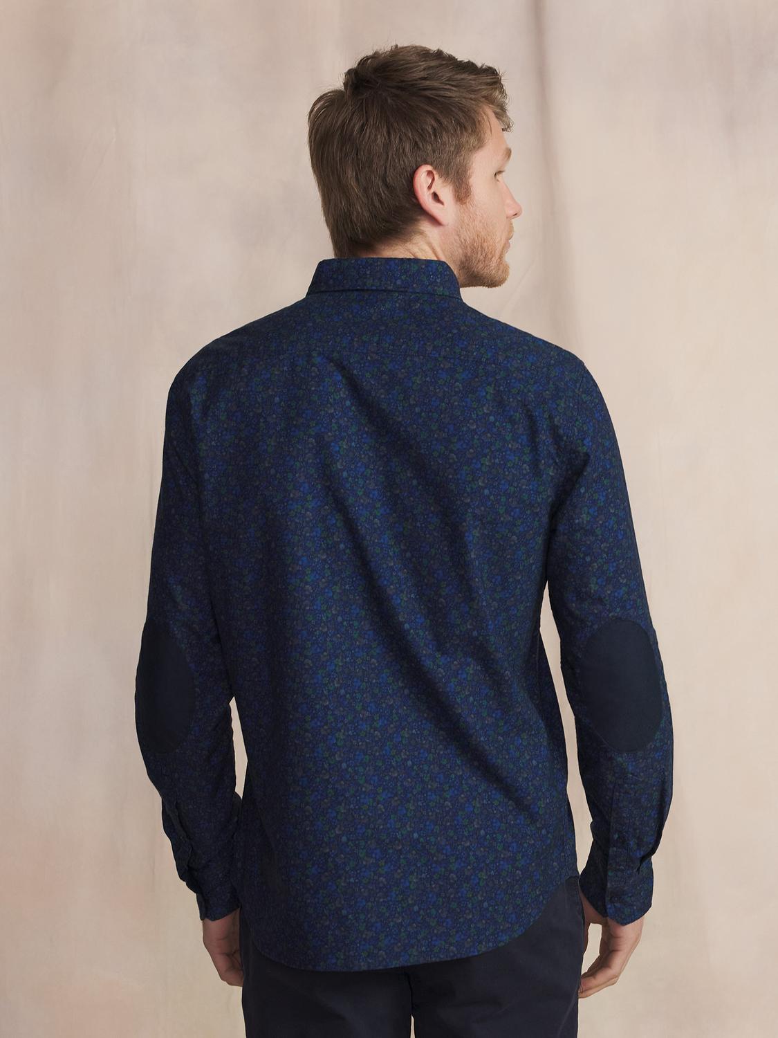 Chemise Manches Longues Bleu JANAVCHE Chemise Manches Longues Bleu JANAVCHE