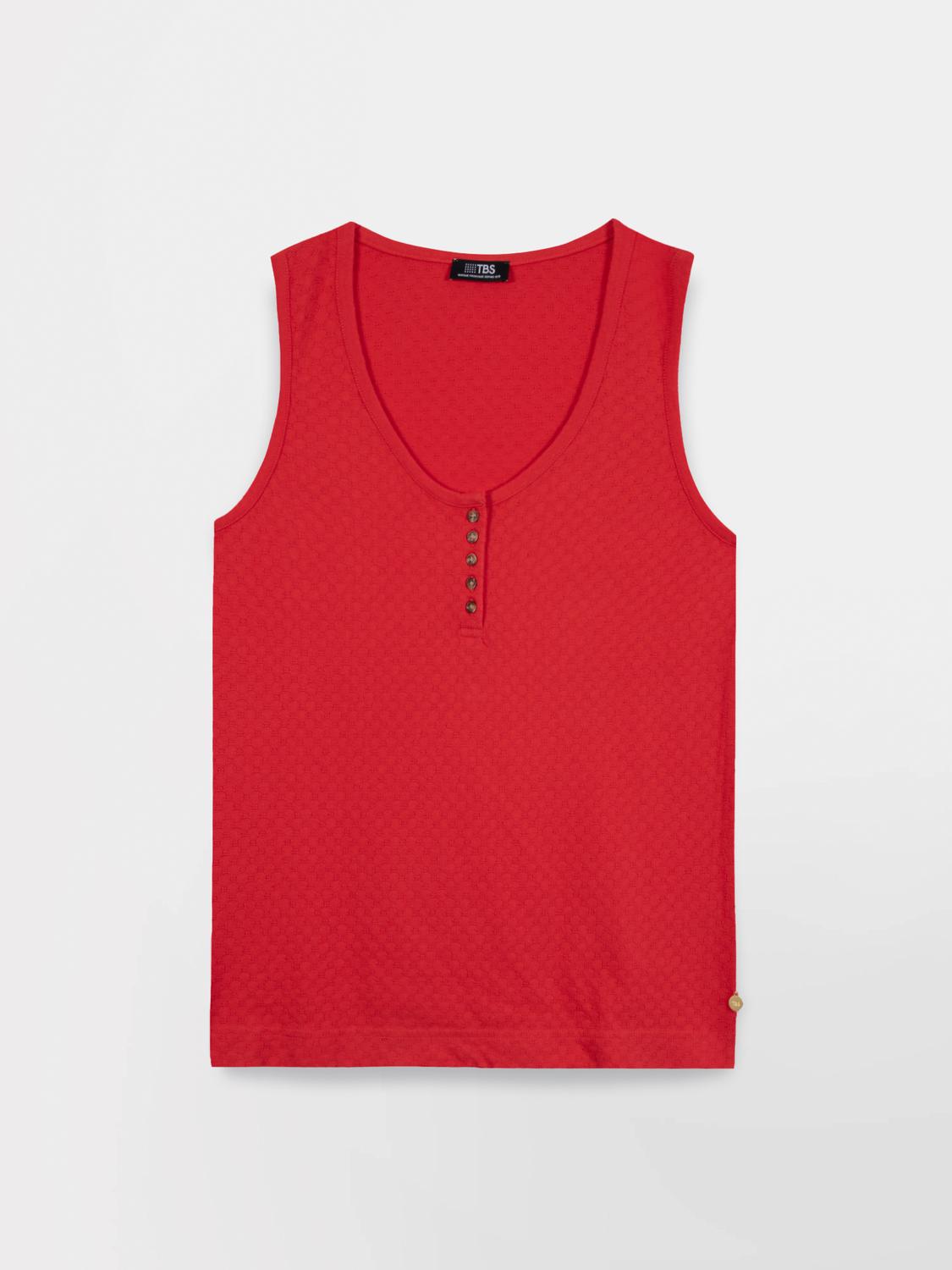 Tee-shirt en maille femme hibiscus ROMMYDEB