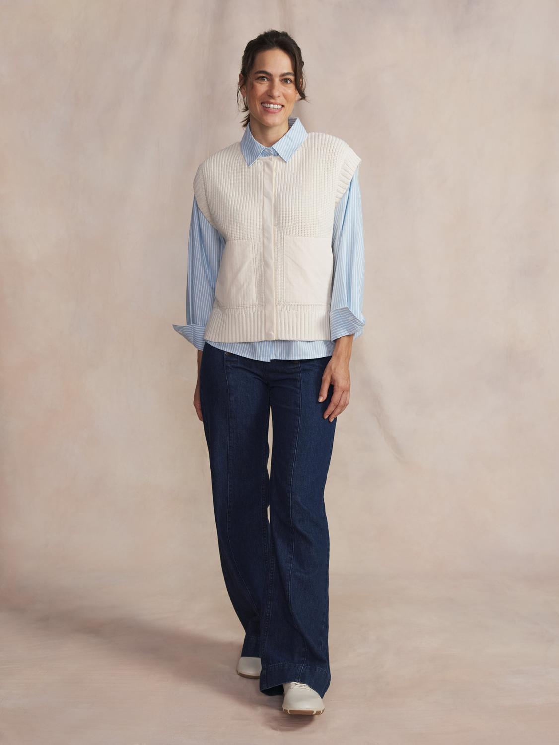 Pull femme craie SUZIESAN